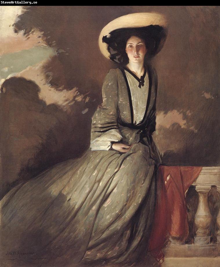 John White Alexander Portrait of Mrs.John White Alexander